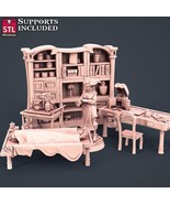 3D Printed STL Miniatures Embalmer Set Fantasy NPC 2 | 28 - 32mm War Gam... - $12.36 CAD+