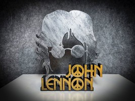 John Lennon Action Figure Nerd Geek Gift Collection Edition Rock Fan Art - $520.80 MXN