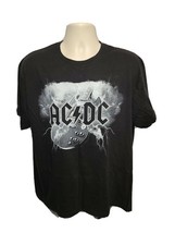 AC DC Electric Guitar Adult Black XL TShirt - $19.80