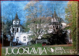 1985 Original Poster Banja Koviljača Yugoslavia Serbia Spa Natural Beauty - £43.67 GBP