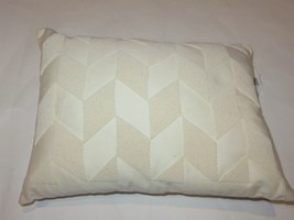 Ralph Lauren Lucia Herringbone Beaded Deco Throw Pillow NWT Hollywood cream $285 - £76.68 GBP