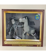 Disney Store Toy Story Black and White Bullseye Woody Plush 25th Anniver... - $1,381.52 MXN