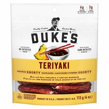 2 Bags Duke&#39;s Smoked Shorty Sausages Teriyaki Flavor 113g/4 oz,Free Ship... - $25.16