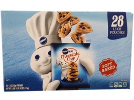 Pillsbury Soft Baked Mini Chocolate Chip Cookies (1.5 oz, 28 Ct) Great Deal! - $22.94
