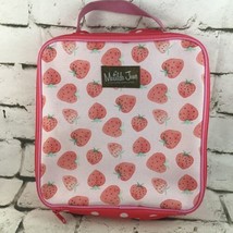 Matilda Jane (Camp MJC) Pink Strawberry Polka Dot Print Zippered Bag - £13.64 GBP