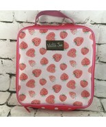 Matilda Jane (Camp MJC) Pink Strawberry Polka Dot Print Zippered Bag - £13.34 GBP