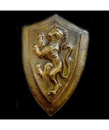 Rampant Lion Shield plaque in Dark Bronze finish - £15.45 GBP