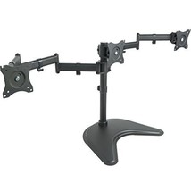 VIVO Triple Monitor Mount Fully Adjustable Desk Free Stand for 3 LCD Scr... - £102.21 GBP