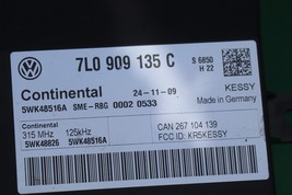  Volkswagen VW Kessy Keyless Entry Lock Control Module 7L0909135C Oem 5wk48516 image 2