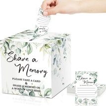 Greenery Share a Memory Cards 50 Pcs for Collections of Life, Memory Cards Box G - £19.03 GBP