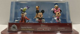 Disney Jr. MICKEY MOUSE CLUBHOUSE Figurine Playset Cake Toppers NEW UNOP... - £18.62 GBP