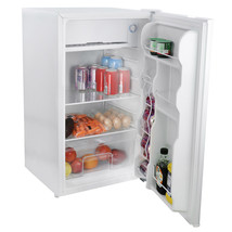 MegaChef 3.2 cu. ft. Compact Freestanding Mini Refrigerator in White - £164.08 GBP