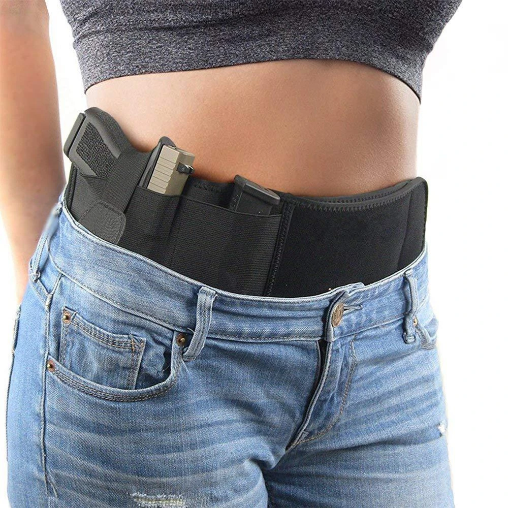  Belly  Holster Belt Concealed Carry Waist  Pistol Holder Magazine Bag  Army Inv - £84.03 GBP