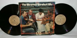 The Weavers Greatest Hits 2 Lp Vinyl Record Vanguard Folk Pete Seeger 1971 Ex - £10.11 GBP