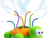 Outdoor Water Spray Sprinkler For Kids And Toddlers - Backyard Spinning ... - $39.99