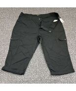 Lee Cargo Capri Pants Women 22W Plus Relaxed Fit Mid Rise Outdoor New 44x20 - $710.65 MXN