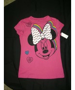 Disney Store Minnie Mouse Tee With Glitter Screen Art Design Girls L 10/... - €10,27 EUR