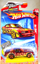 2010 Hot Wheels Walmart w/Keychain #219 Race World-Volcano 2/4 HOT BIRD Red w5Sp - £12.19 GBP