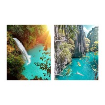 A Perfect Gift For Island Lovers And Globetrotters Is Tropical Waterfall - £31.05 GBP