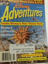 Disney Adventures Magazine Winter 2001 Backstreet Boys Facts &amp; inside new park - £12.70 GBP