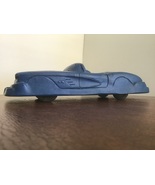 Vintage Toy Car - Garrett Sales Blue Rubber Car - Very Rare GS #430 - $27.00