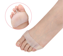 Forefoot Protective Silicone Bunion Foot Pads Pair Decrease Pressure Pai... - £7.76 GBP