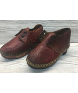 Rare HTF D. Douglas Gandy Handmade Antique Clogs Clogging Shoes Clog Mak... - £62.57 GBP
