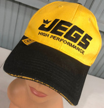 Jegs High Performance Automotive Yellow Adjustable Baseball Hat Cap - £9.16 GBP