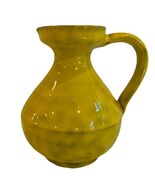 Vintage RARE Rosenthal Netter Small Pitcher Yellow Mid Century 5.75&quot; - $80.27 CAD
