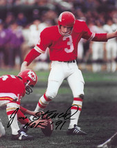 Jan Stenerud Hall of Famer signed Kansas City Chiefs 8x10 photo COA. autographed - £63.30 GBP