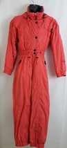 Vintage Obermeyer Women&#39;s Orange Snow Ski Suit Skiwear Thermolite Size 8... - $69.25