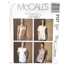 McCalls Sewing Pattern 2127 Top Shirt Camisole Misses Size 4-6 - $7.19