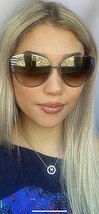 New FENDI FF 0017/S 7RWQH 58mm Cats Eye Designer Women&#39;s Sunglasses Italy - £183.84 GBP