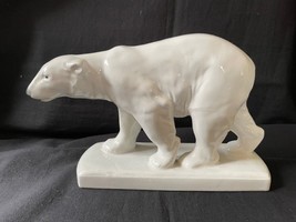 antique art deco german porcelain icebear. Marked bottom - £110.49 GBP