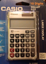 NEW &amp; SEALED Casio SL-310SV 10-Digit Wallet Size Basic Calculator - $12.85