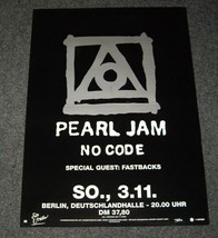 Pearl Jam German Tour Poster No Code Berlin - $71.98