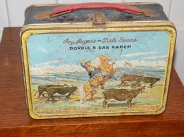 Vintage Roy Rogers and Dale Evans Double R Bar Ranch Lunchbox - $999.12 MXN