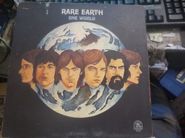 Vintage RARE EARTH One World LP Vinyl Album RS520 - £7.46 GBP