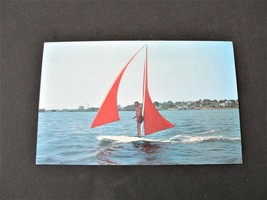 Fun Sailcraft, Mystic River, Connecticut - 1960s Unposted Postcard. - £7.00 GBP