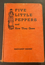 Margaret Sidney Five Little Peppers And How They Grew Vintage Book - £15.36 GBP