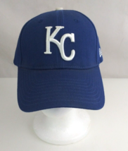 New Era MLB KC Royals Blue Genuine Embroidered Adjustable Unisex Baseball Cap - £12.39 GBP