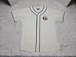 Vintage Kar&#39;s Nuts Baseball L Jersey 2-Sided Embroidered #1 Button Up Co... - $36.00