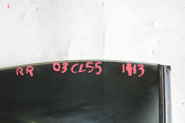 2000-2006 w215 MERCEDES CL55 CL600 CL500 CL65 REAR PASSENGER RIGHT QUARTER GLASS image 4