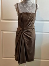 CYNTHIA-CYNTHIA STEFFE Brown Dress Size 6 Orig.$295 NWT - $23.96