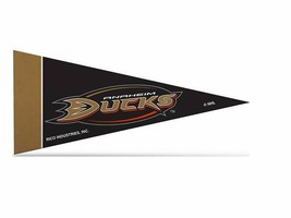 Anaheim Ducks NHL Felt Mini Pennant 4&quot; x 9&quot; Banner Flag Souvenir NEW - £2.89 GBP