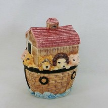 Cookie Jar Noah&#39;s Ark Ceramic Wang&#39;s International Vintage - £31.08 GBP