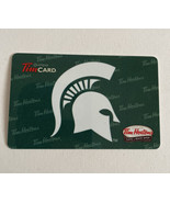 Tim Hortons Gift Card Michigan State Spartans Football (Unused/No Balance) - $6.44 CAD