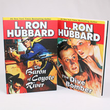 L. Ron Hubbard Book Lot The Dive Bomber And The Baron Of Coyote River Paperbacks - £8.42 GBP