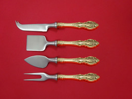 Grand Victorian by Wallace Sterling Cheese Serving Set 4 Piece HHWS  Custom - £203.46 GBP