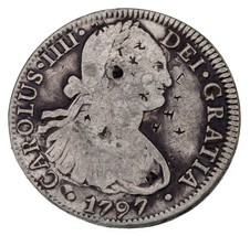 1797 Mexico 8 Reales With Chopmarks VF Net Condition-
show original titl... - $293.07 CAD